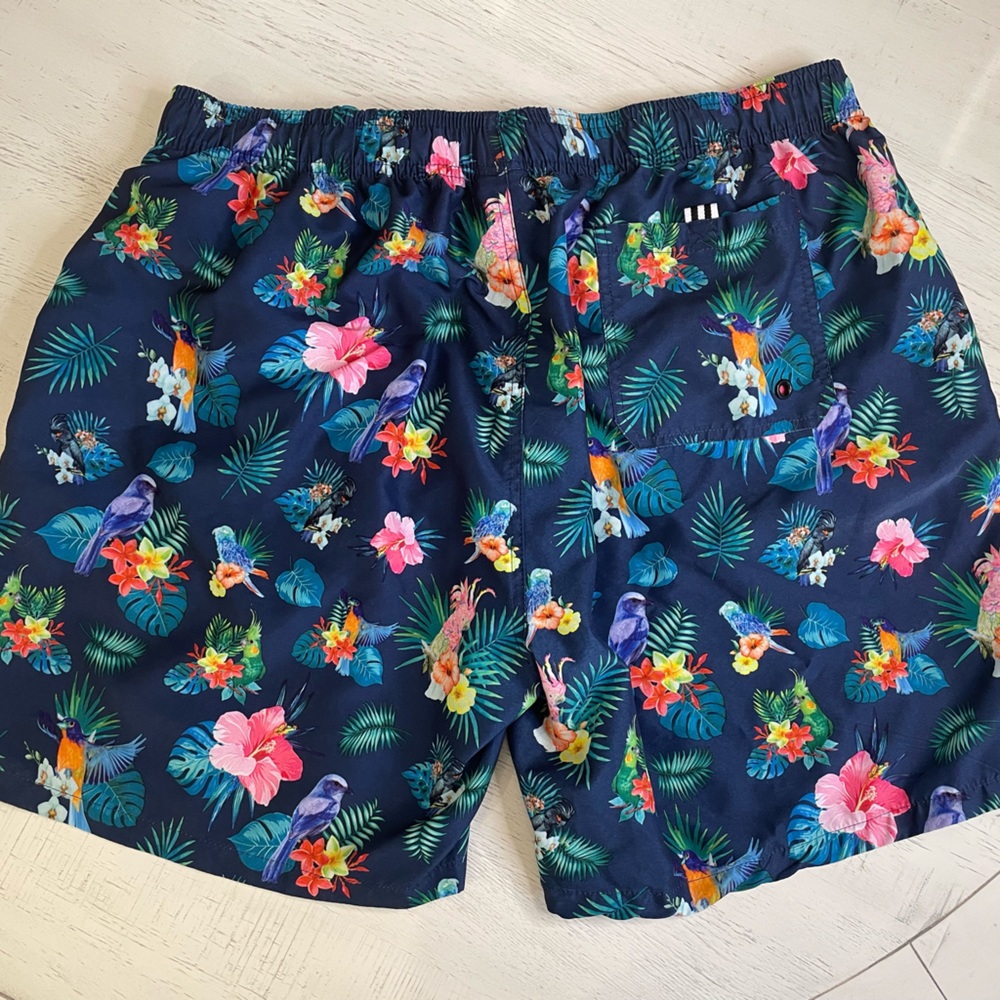 YnimioAOX Men's Swim Trunks Quick Dry Hawaiian Men’s Size 40🍍 - Picture 2 of 7